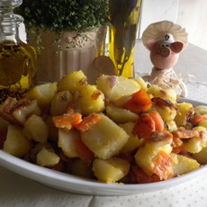 Recept: Aardappelen opgebakken met mierikswortel ...enz