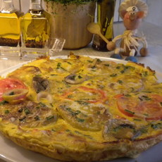 Recept: Ei-omelet met 10 verschillende kruiden 