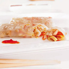Recept: Loempia van rijstvel