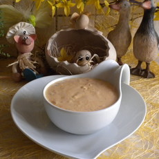 Recept: Saus : een romig paprika - kaassausje