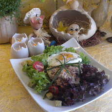 Recept: Tonijnsalade met spiegelei