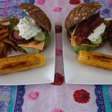 Recept: Tzaziki burgers