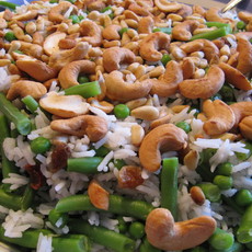 Recept: Drielse rijstsalade Recept: Drielse rijstsalade