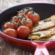 Recept: Kipfilet met gebakken tomaatjes