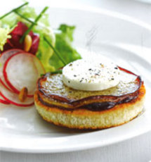 Recept: Salade met geitenkaas,  appel en Luikse siroop