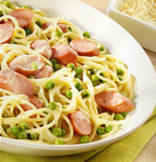 Recept: Spaghetti Carbonara met Knacki - Een kinderfavorie
