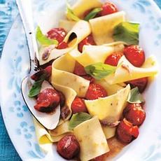 Recept: Lasagnette met tomaat en ansjovis