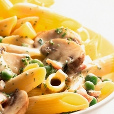 Recept: Pasta met champignons
