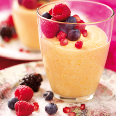 Recept: Perzikbavarois