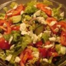 Recept: Griekse sla met feta Recept: Griekse sla met feta