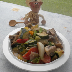 Recept: Vakantie : groentebordje