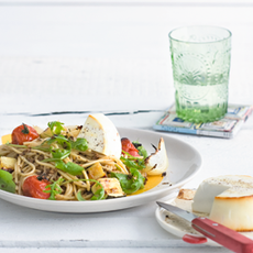 Recept: Pasta met ricotta en geroosterde groente