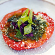 Recept: Tomatensalade met basilicum Recept: Tomatensalade met basilicum
