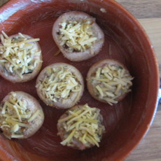 Recept: Gevulde reuzechampignon