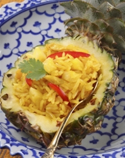 Recept: Thaise ananasrijst Recept: Thaise ananasrijst