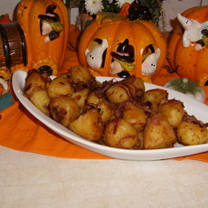 Recept: Aardappel opgebakken met mosterd en honing