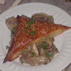 Recept: Paddenstoelenragout in bladerdeeg
