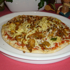 Recept: Pizza met chicken tonight
