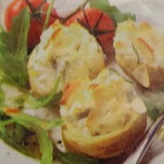 Recept: Artisjokbodems gevuld met kaas Recept: Artisjokbodems gevuld met kaas
