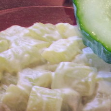 Recept: Gesmoorde komkommer 