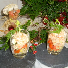 Recept: Hapje : glaasje rijkelijk gevuld 