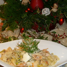 Recept: Schelpjes pasta met vis en  zeevruchten