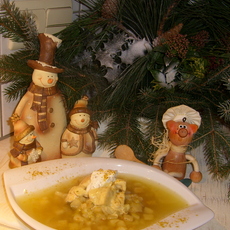 Recept: Soep : knolselder met kip Recept: Soep : knolselder met kip