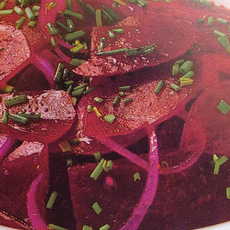 Recept: Bietensalade met mierikswortel (zie opm) Recept: Bietensalade met mierikswortel (zie opm)