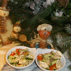 Recept: Groentebordje fris  voor bij de vis