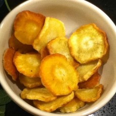Recept: Pastinaakchips uit de oven