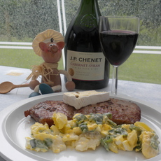 Recept: Vakantie : steak en aardappelsla