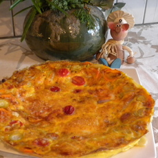 Recept: Omelet met zoete aardappel 