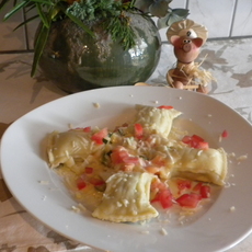 Recept: Ravioli met kaassaus