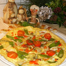 Recept: Omelet hunkerend naar de lente voor een vriendin