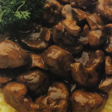 Recept: Kalfslever met pittige saus  (wok)