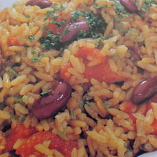 Recept: Pilav van rijst en kidneybonen Recept: Pilav van rijst en kidneybonen