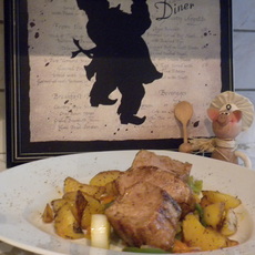 Recept: Varkenshaasje goed gekruid met zijn garnituren