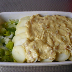 Recept: Gegratineerde aardappel-preischotel Recept: Gegratineerde aardappel-preischotel