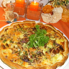 Recept: Quiche met Confit de Canard du Sud-ouest Frankrijk