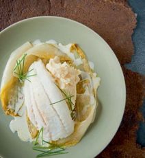 Recept: Pollak met gestoofd witloof