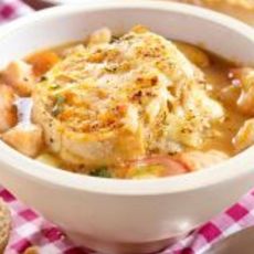 Recept: Gegratineerde vissoep met pain de campagne Recept: Gegratineerde vissoep met pain de campagne