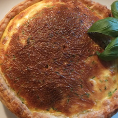 Recept: Zalmtaart met kruidenroomkaas Recept: Zalmtaart met kruidenroomkaas