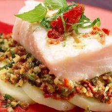 Recept: Kabeljauw met rode pesto